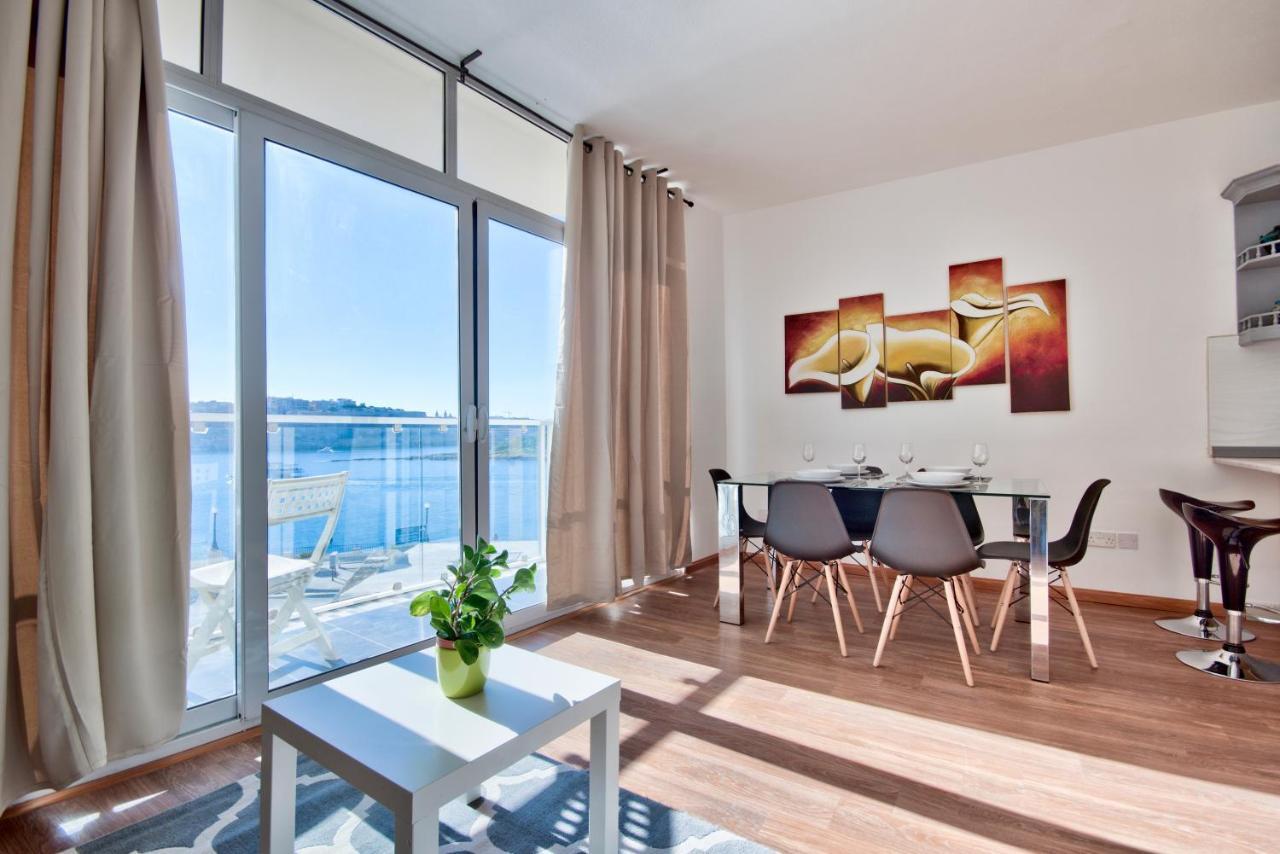Bastions Seaview Apartments And Duplex Penthouse In Sliema By Shortletsmalta Exterior photo